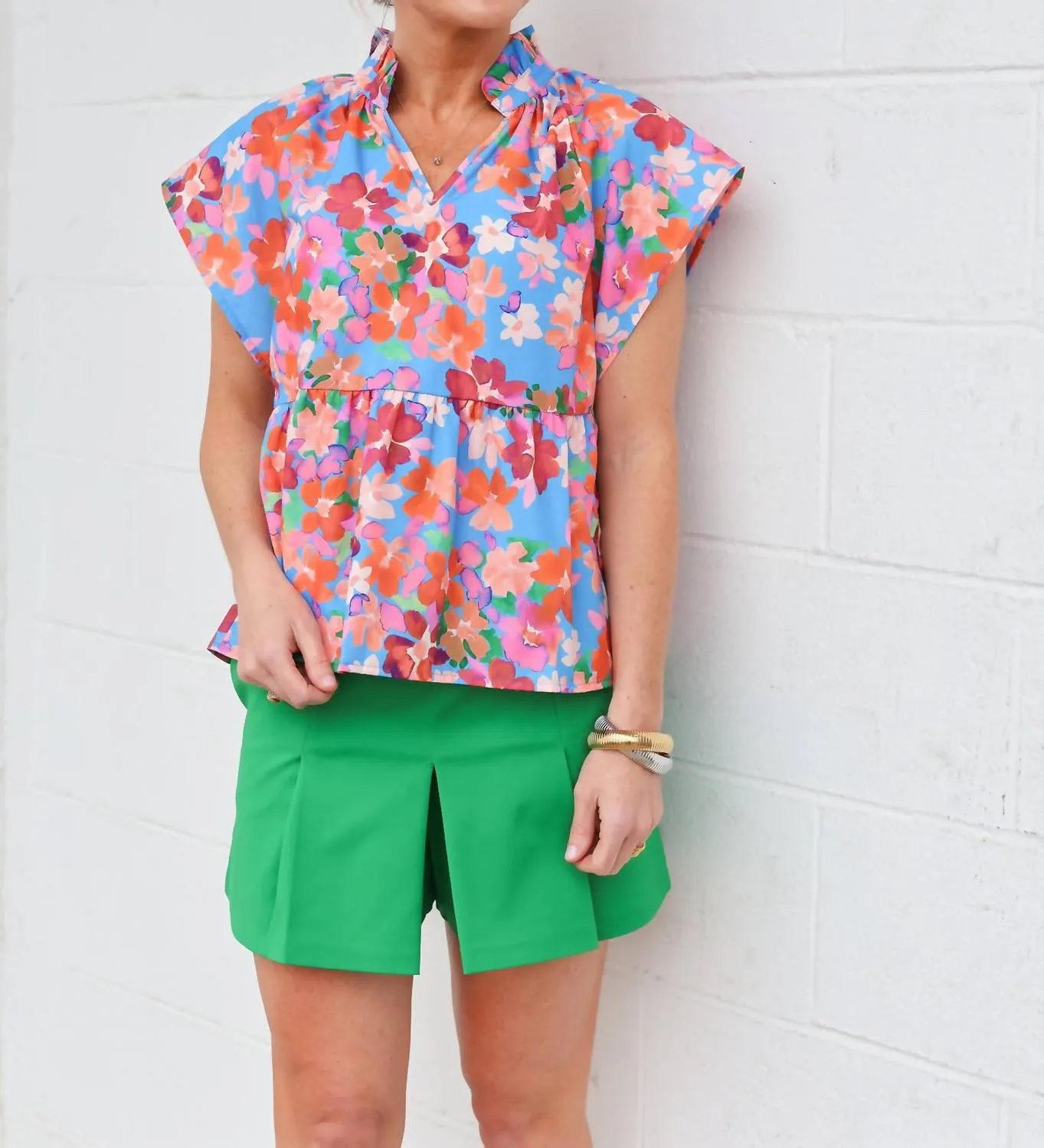 2.7 August Apparel - Marley Pleated Skort
