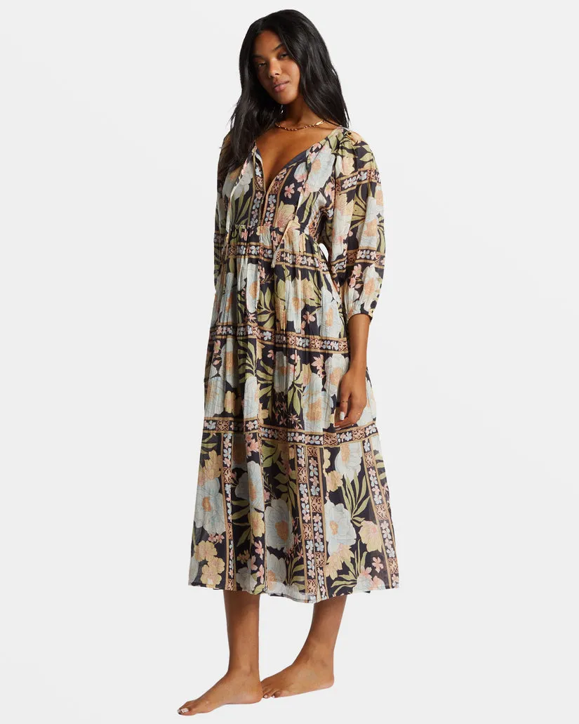 BILLABONG Lost Cove Midi Dress