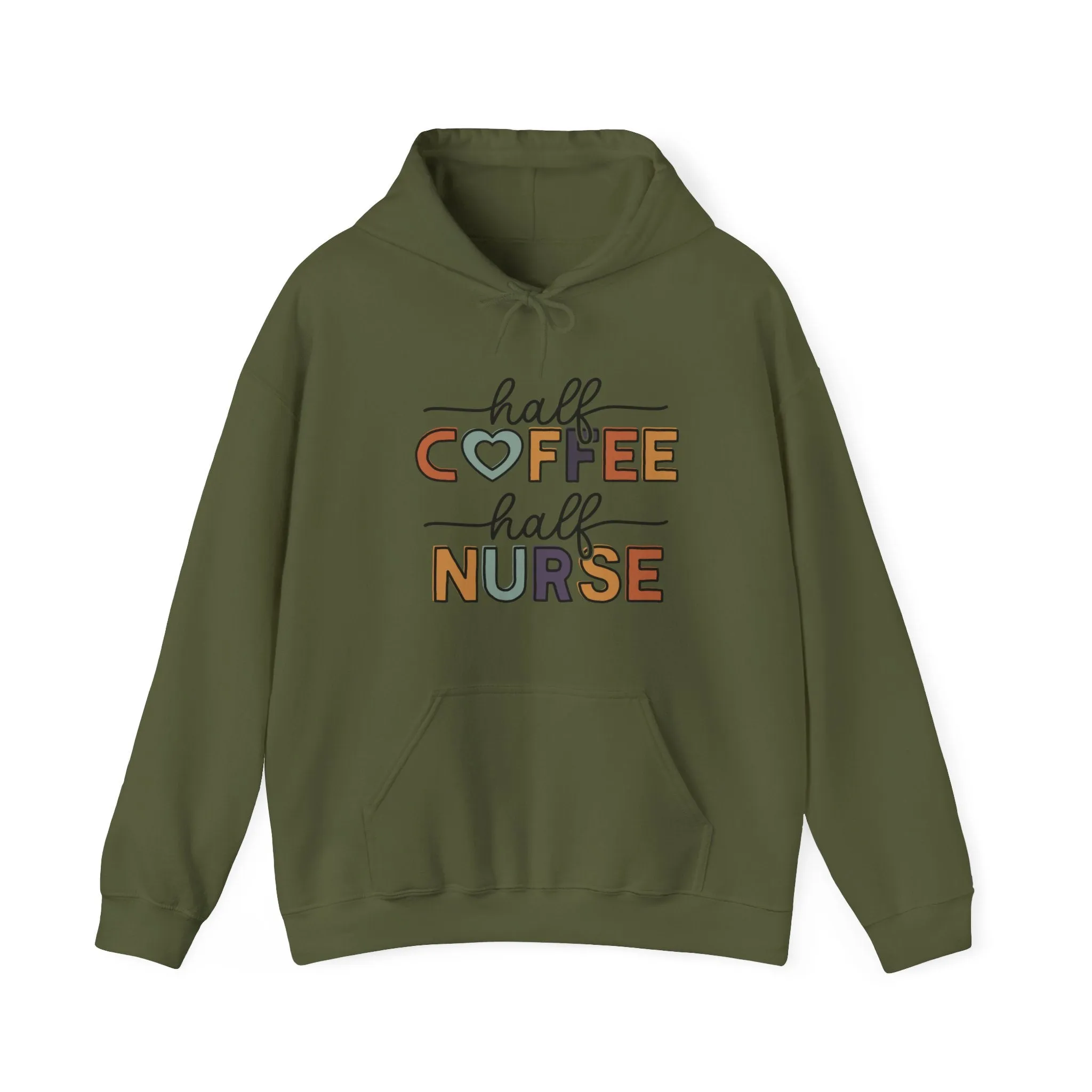 Coffee nurse Unisex Heavy Blend™ Hooded Sweatshirt