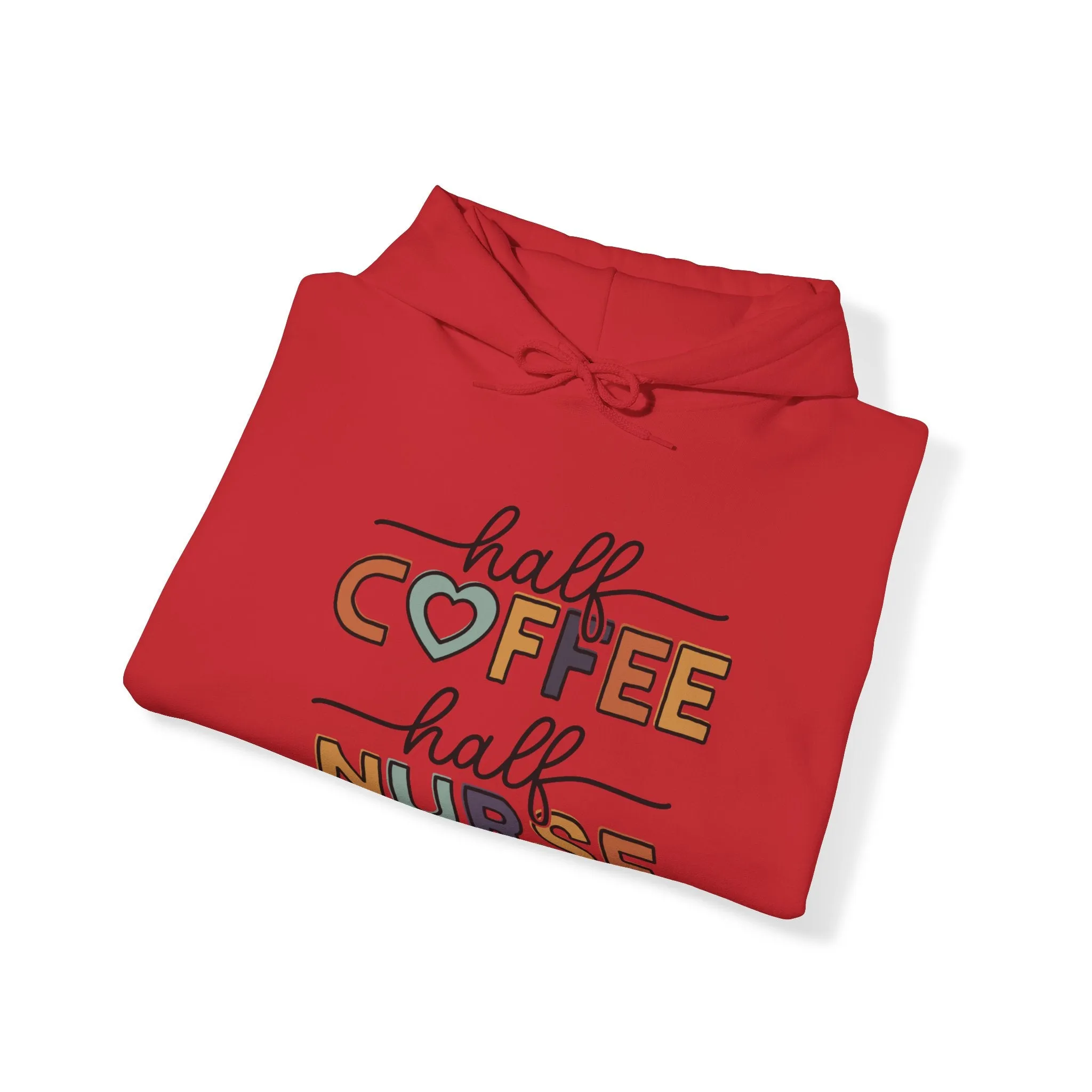 Coffee nurse Unisex Heavy Blend™ Hooded Sweatshirt
