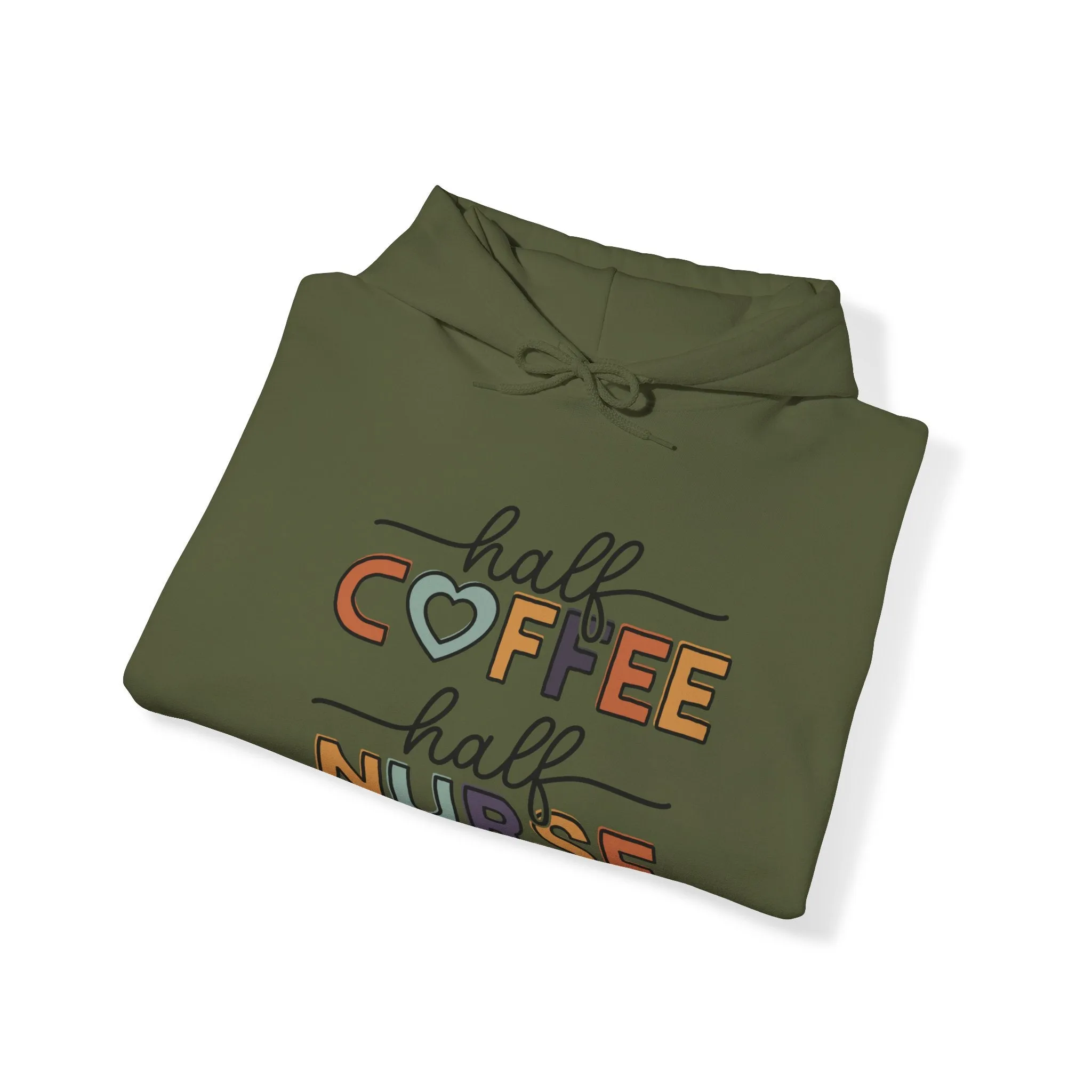 Coffee nurse Unisex Heavy Blend™ Hooded Sweatshirt