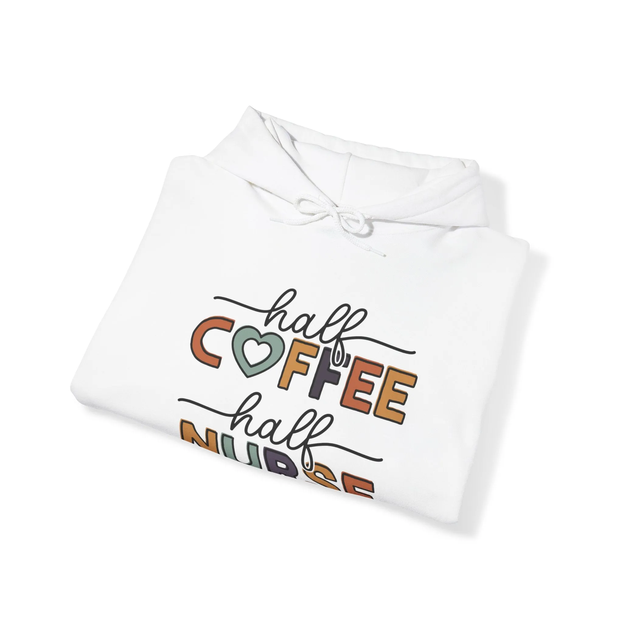 Coffee nurse Unisex Heavy Blend™ Hooded Sweatshirt