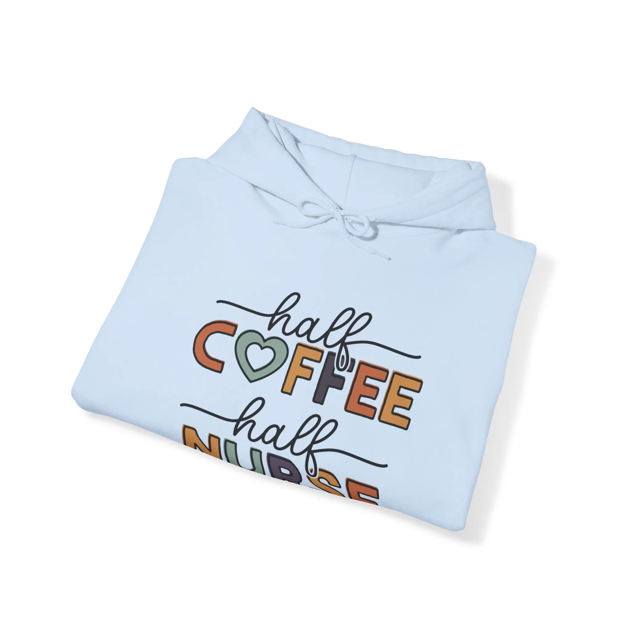 Coffee nurse Unisex Heavy Blend™ Hooded Sweatshirt