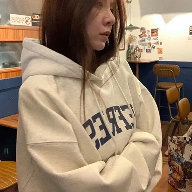 Comfy & Loose Fitting Hoodie "REFRESH"
