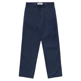 Contrast Stitch Chino Pant Navy - SS23