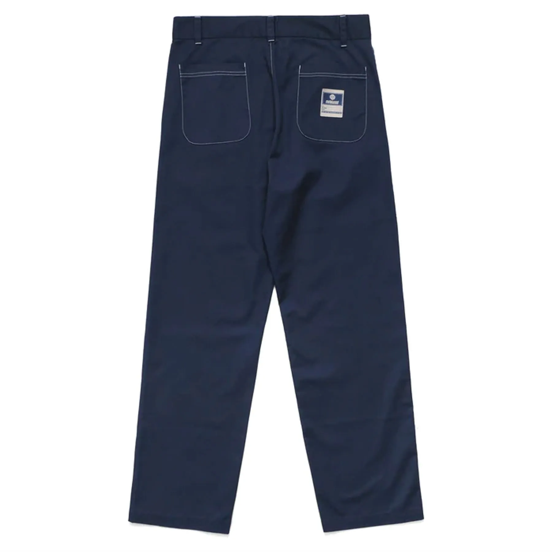 Contrast Stitch Chino Pant Navy - SS23