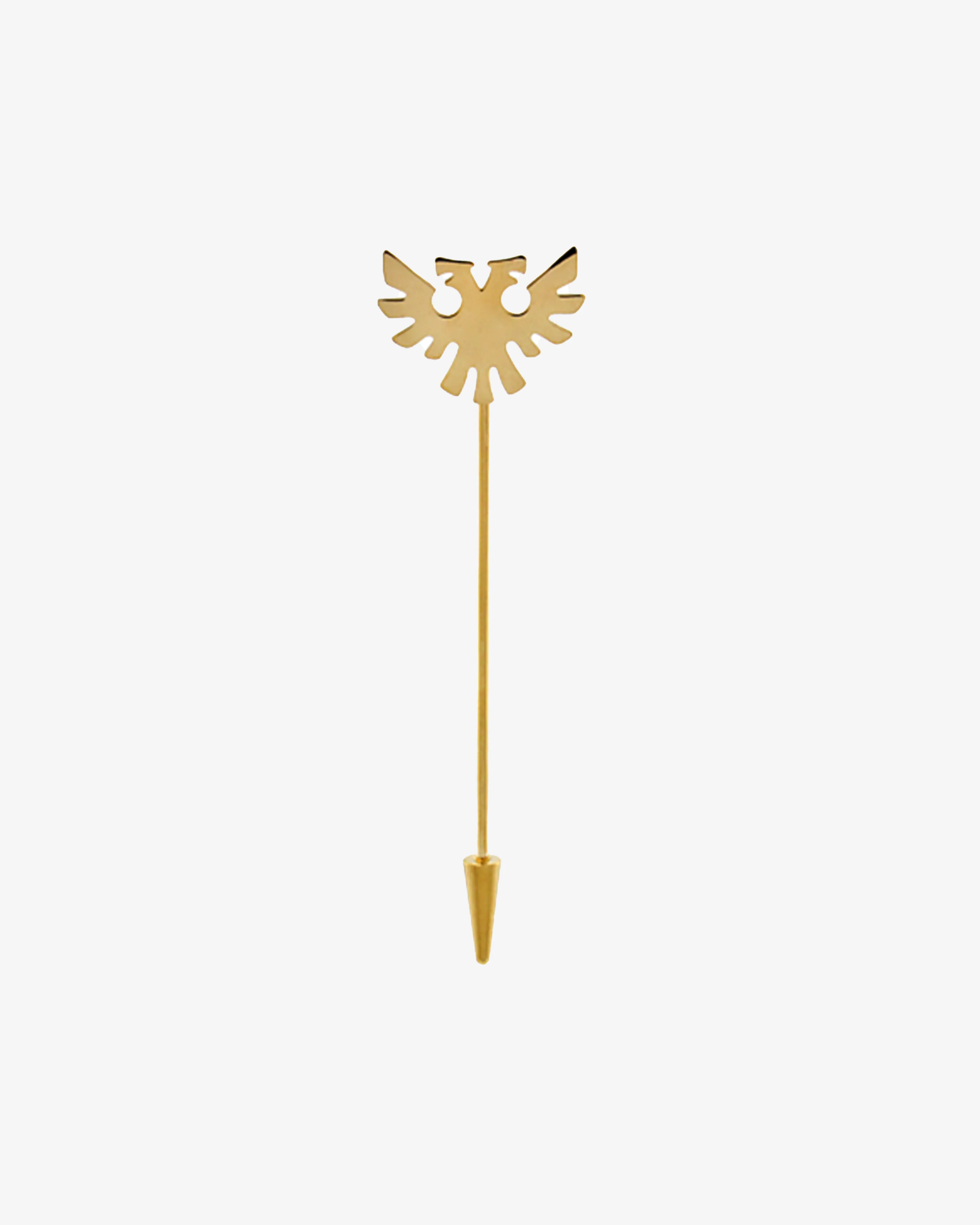 Double Headed Eagle Pin - Gold