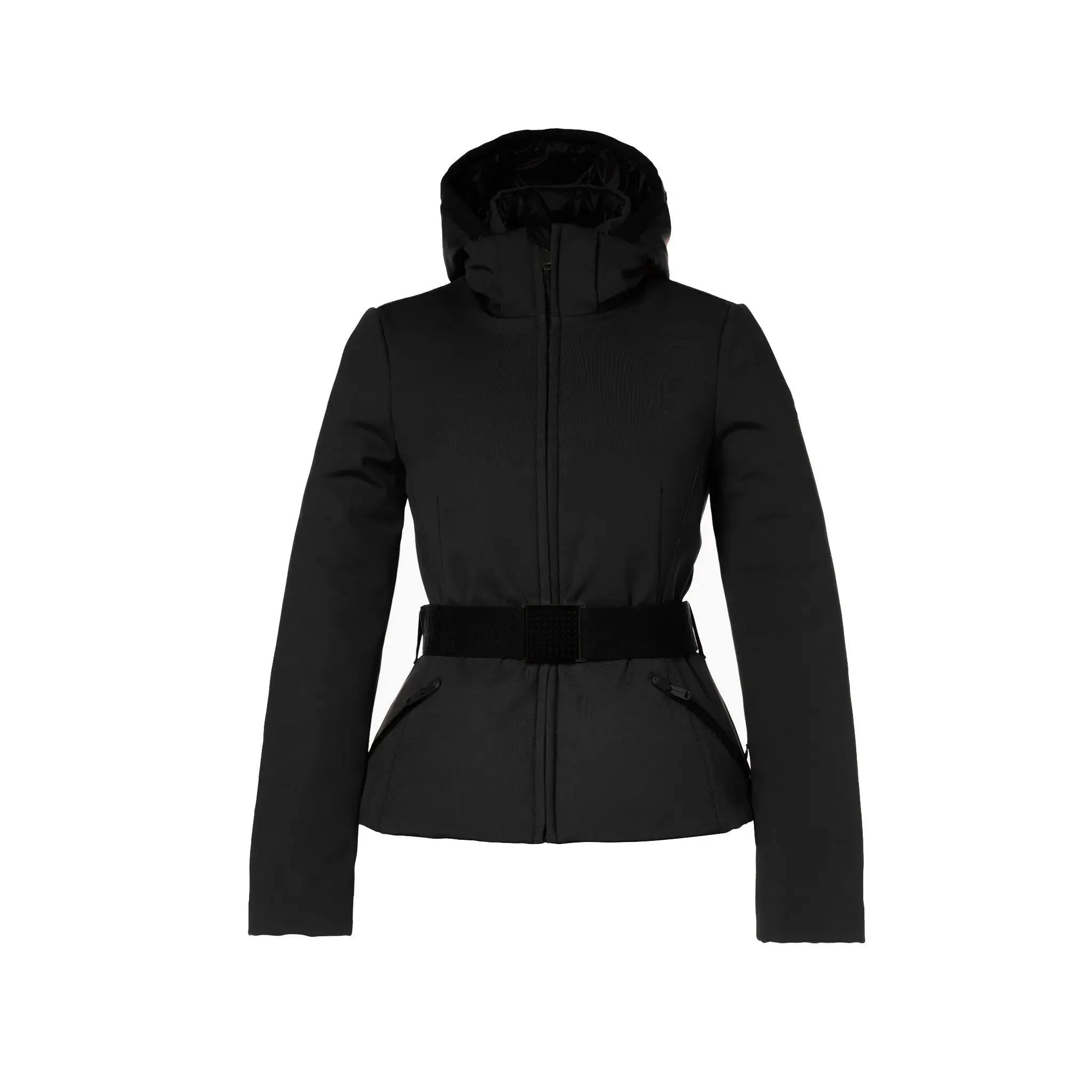 GISELLE Faux Border Jacket - Black