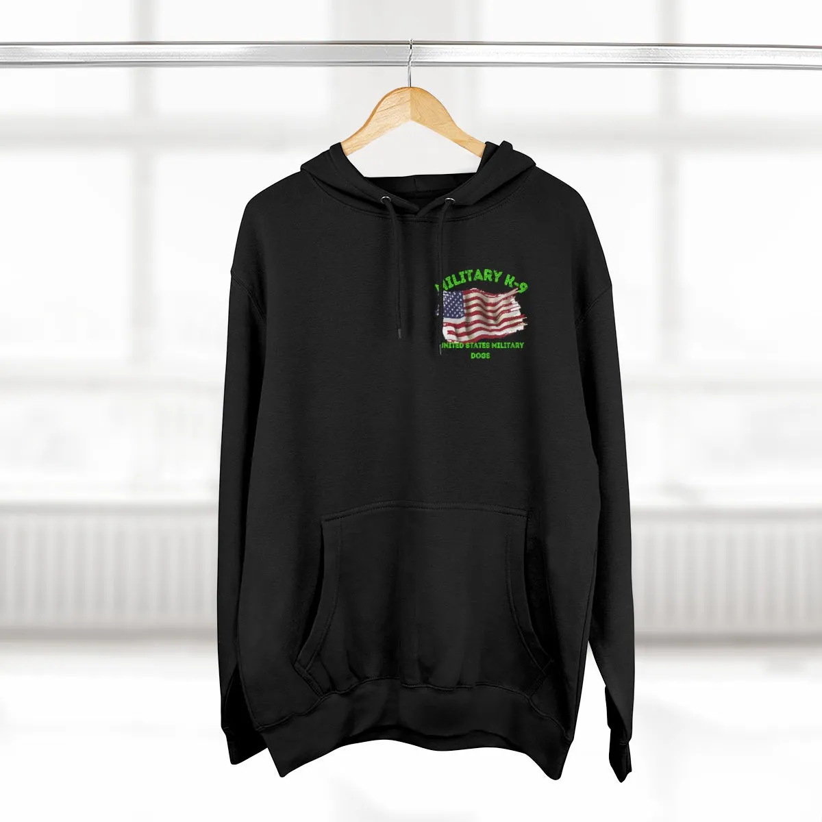 Hoodie ( Military K 9 Unit ) Military Style