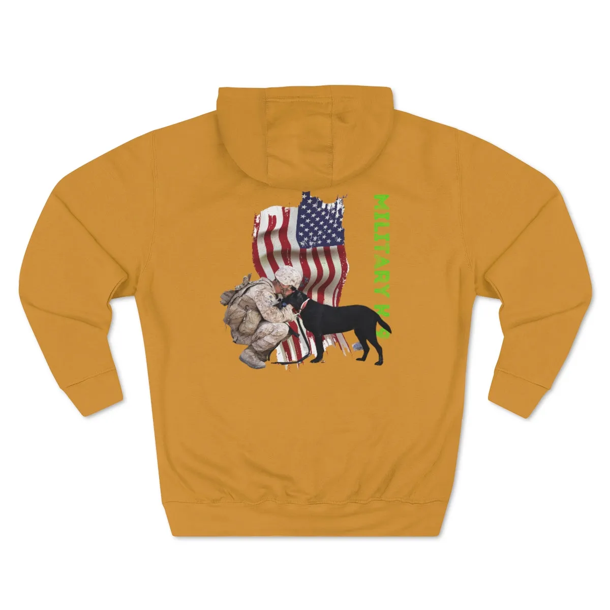 Hoodie ( Military K 9 Unit ) Military Style