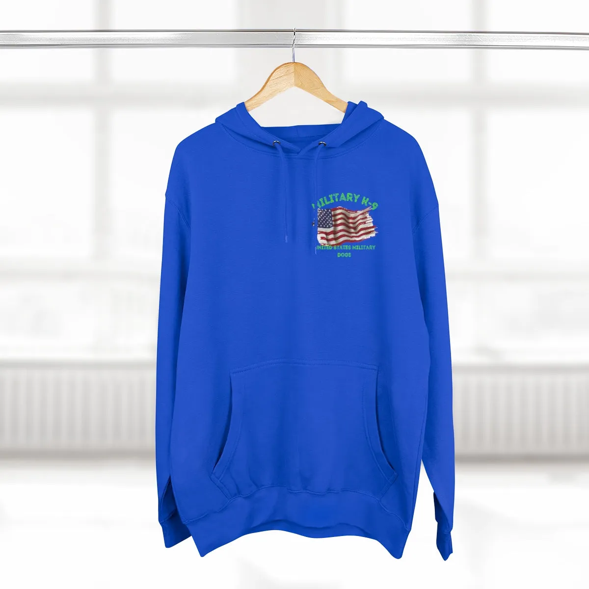 Hoodie ( Military K 9 Unit ) Military Style