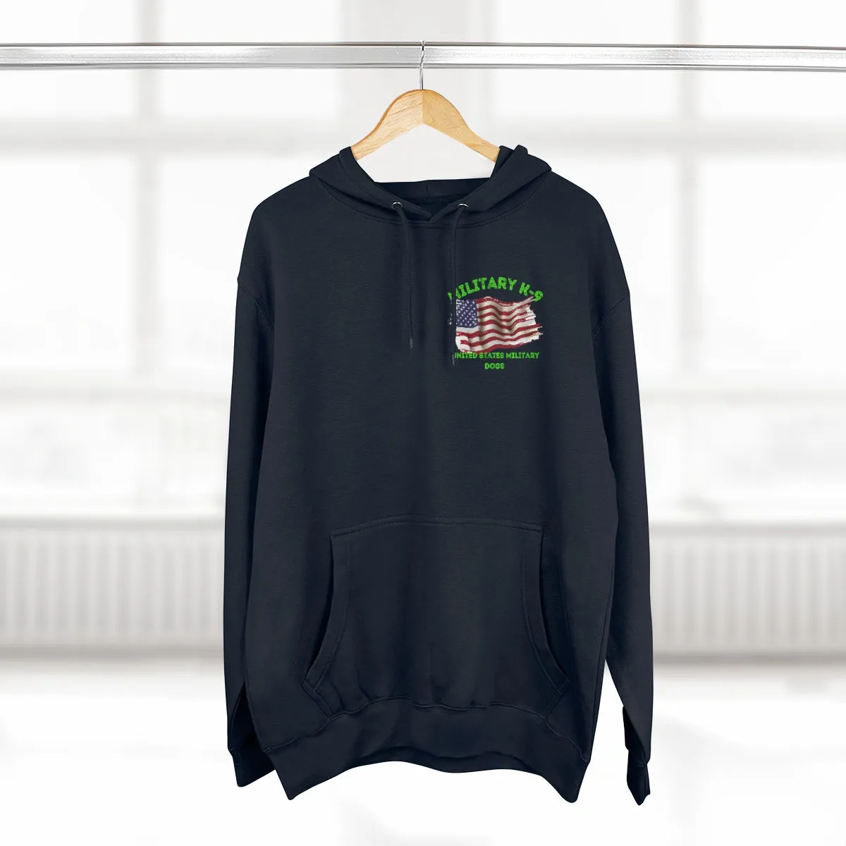 Hoodie ( Military K 9 Unit ) Military Style