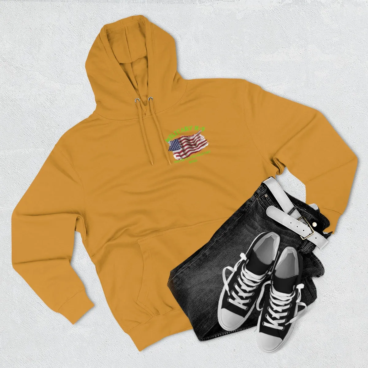 Hoodie ( Military K 9 Unit ) Military Style