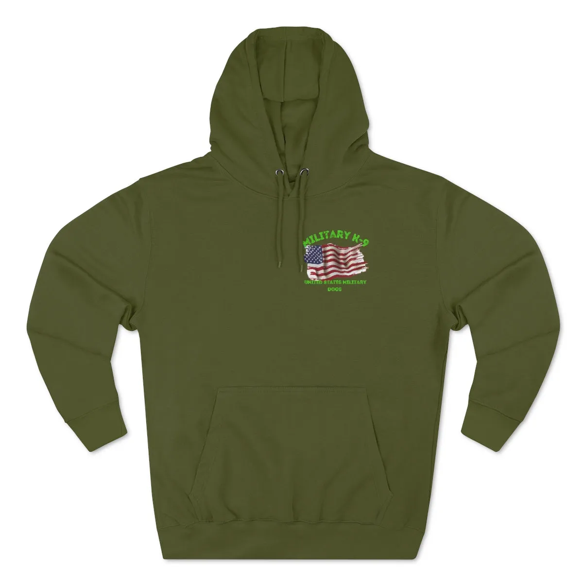 Hoodie ( Military K 9 Unit ) Military Style