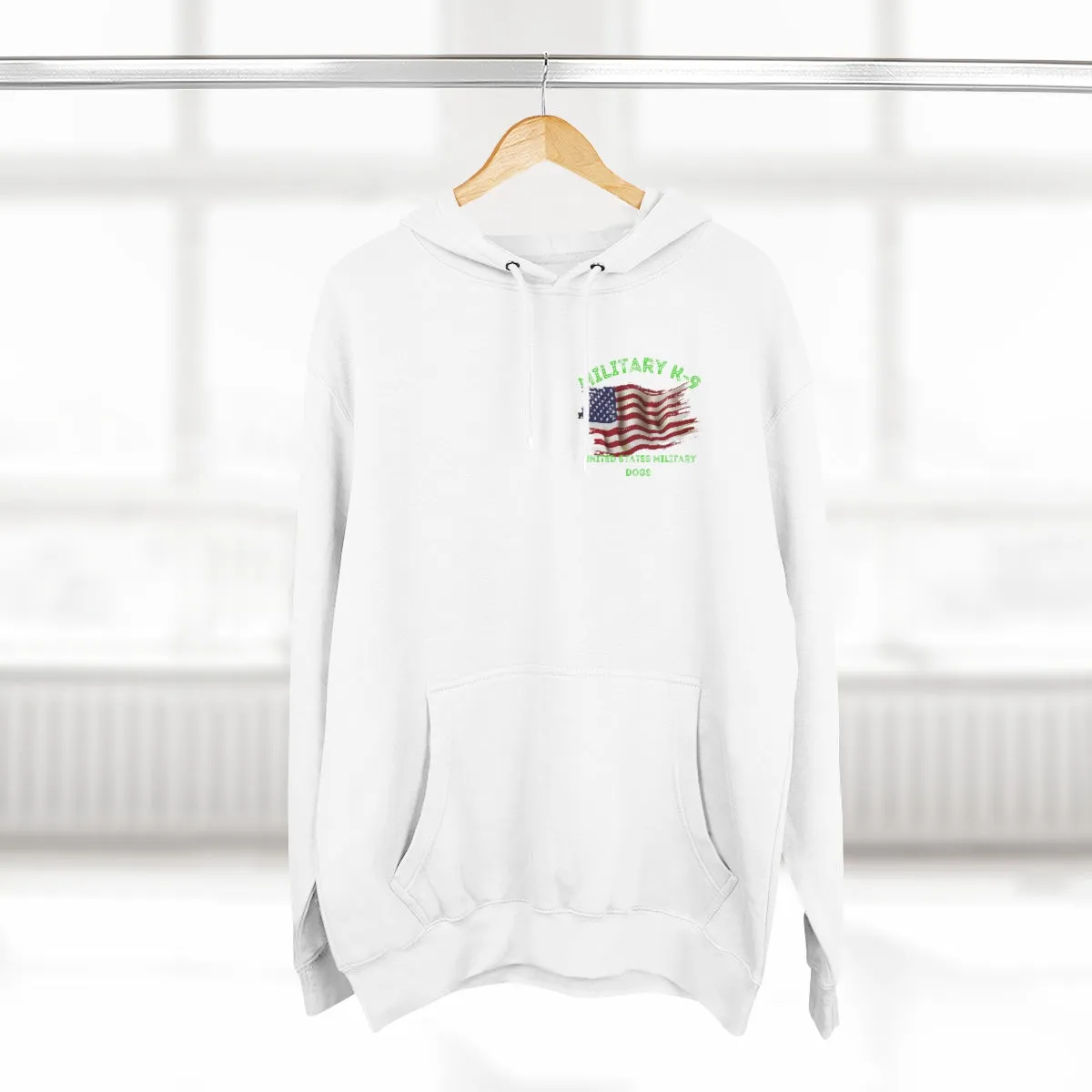 Hoodie ( Military K 9 Unit ) Military Style