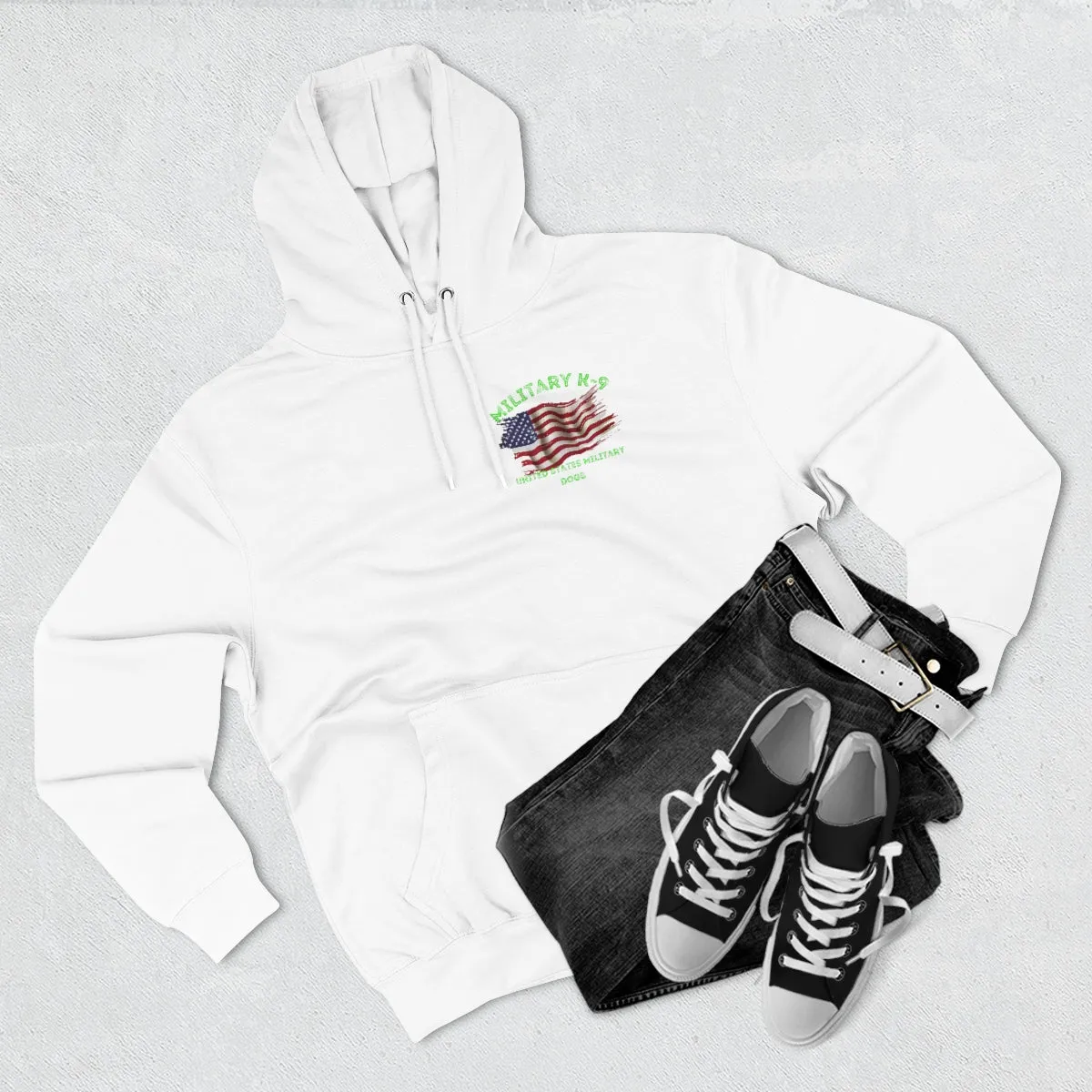 Hoodie ( Military K 9 Unit ) Military Style