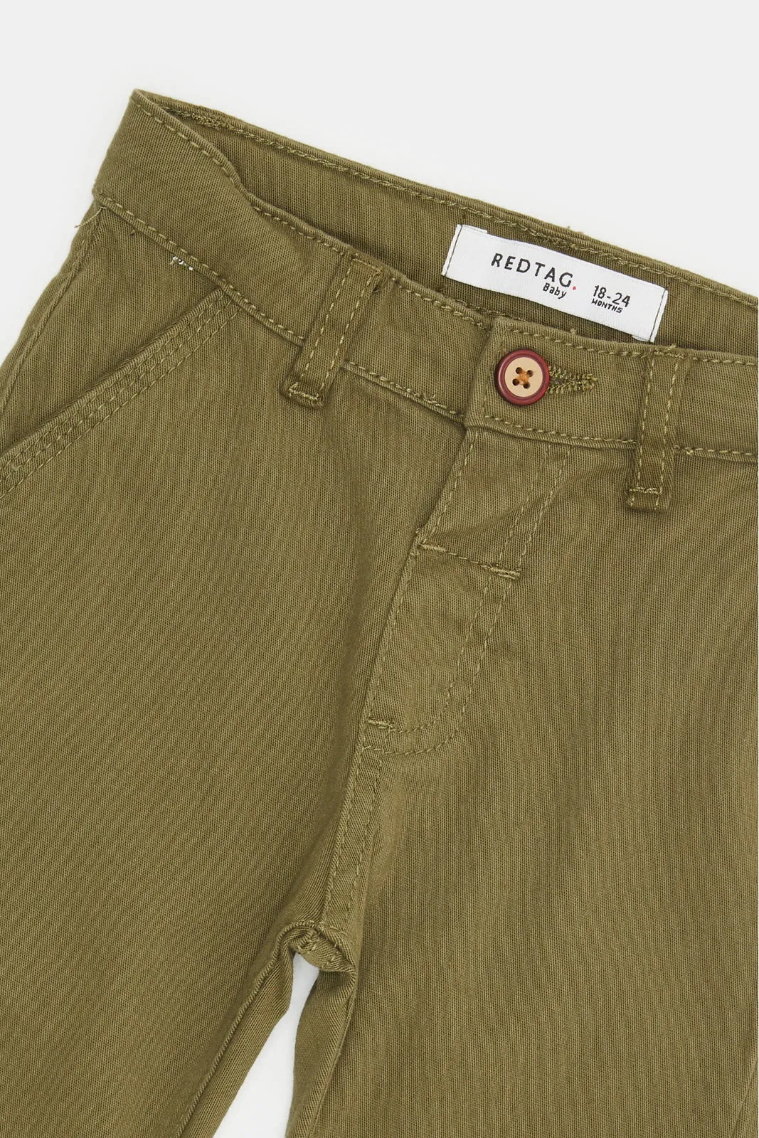 Infant Boys Green Chino Trouser
