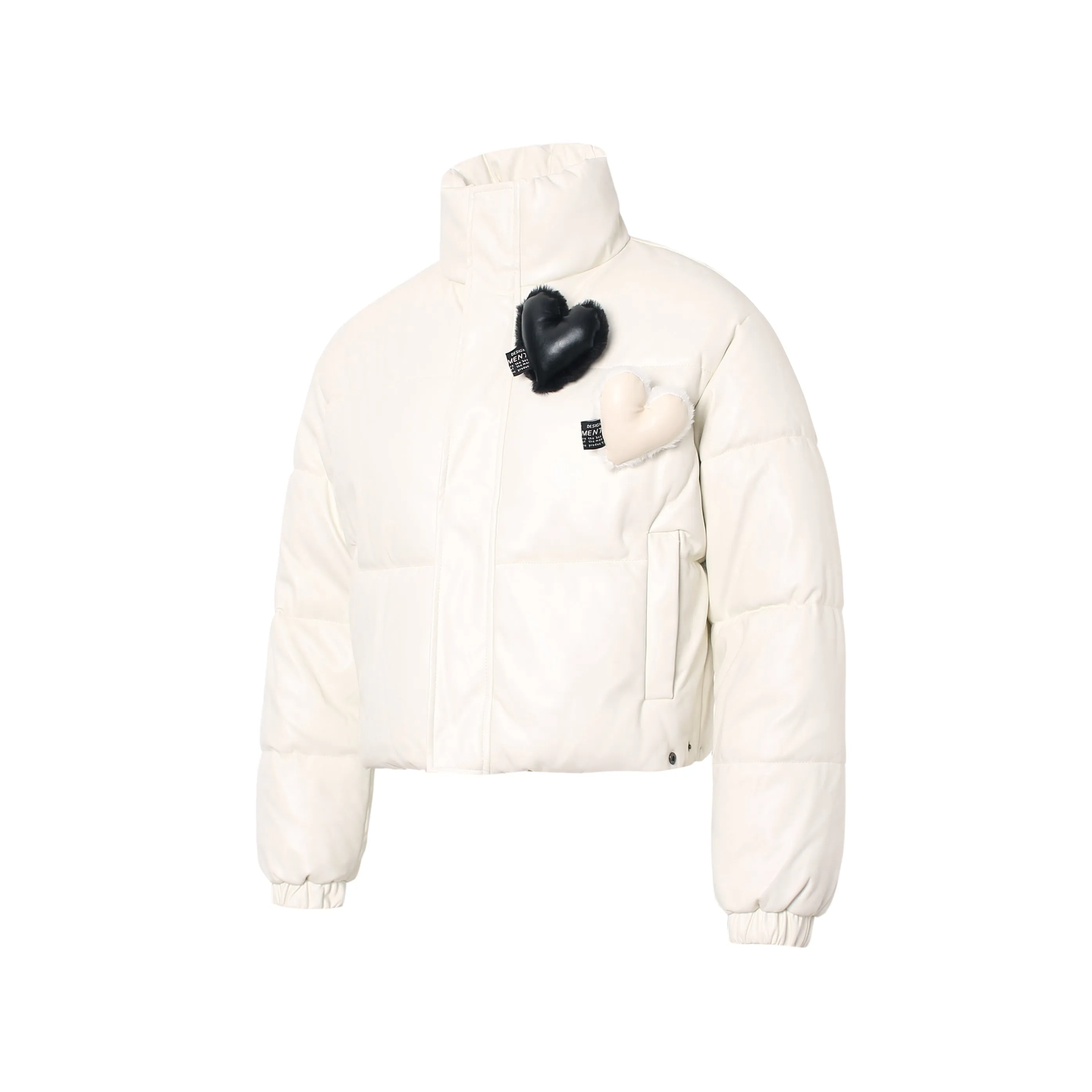 Love Patch Fashionable Street Puffer