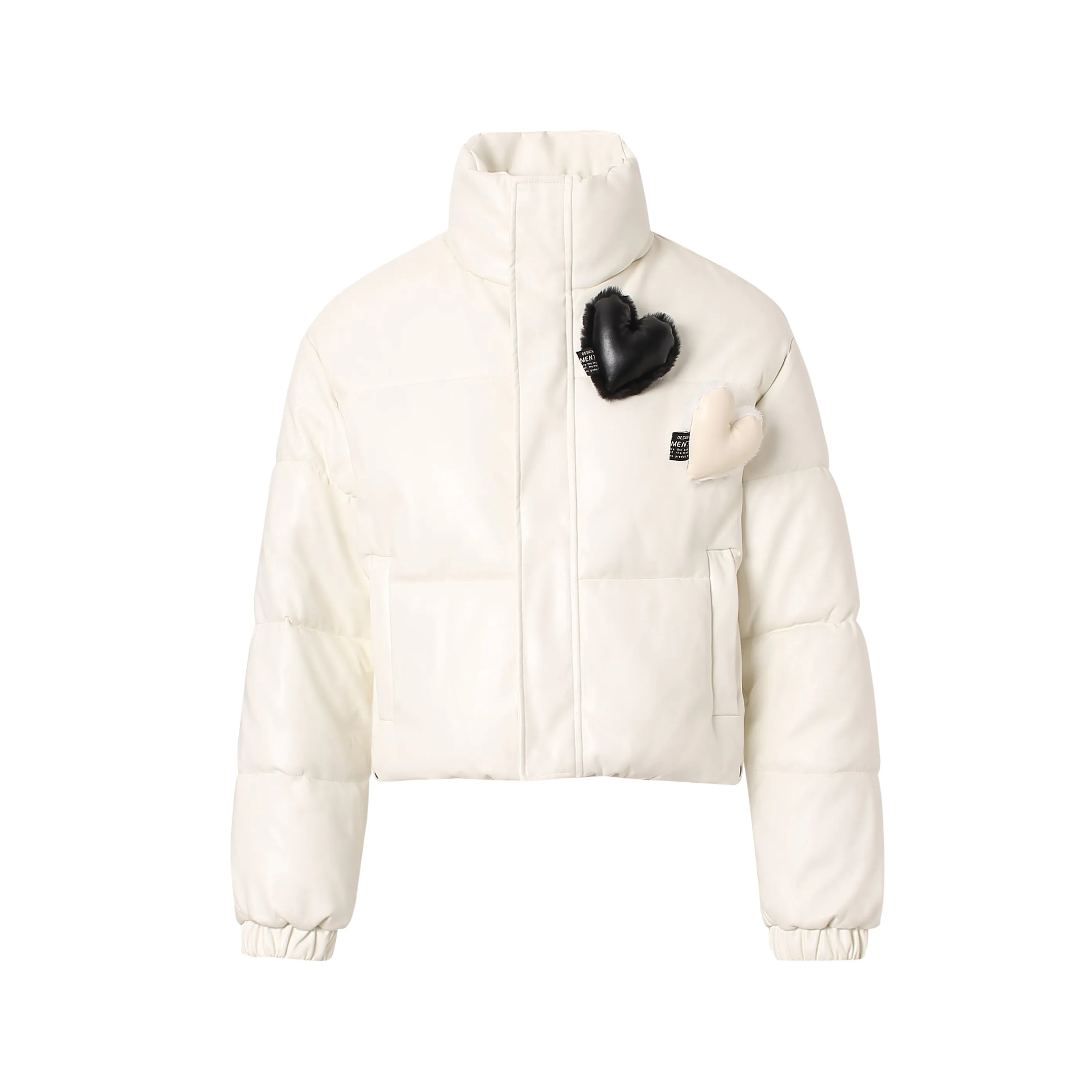 Love Patch Fashionable Street Puffer