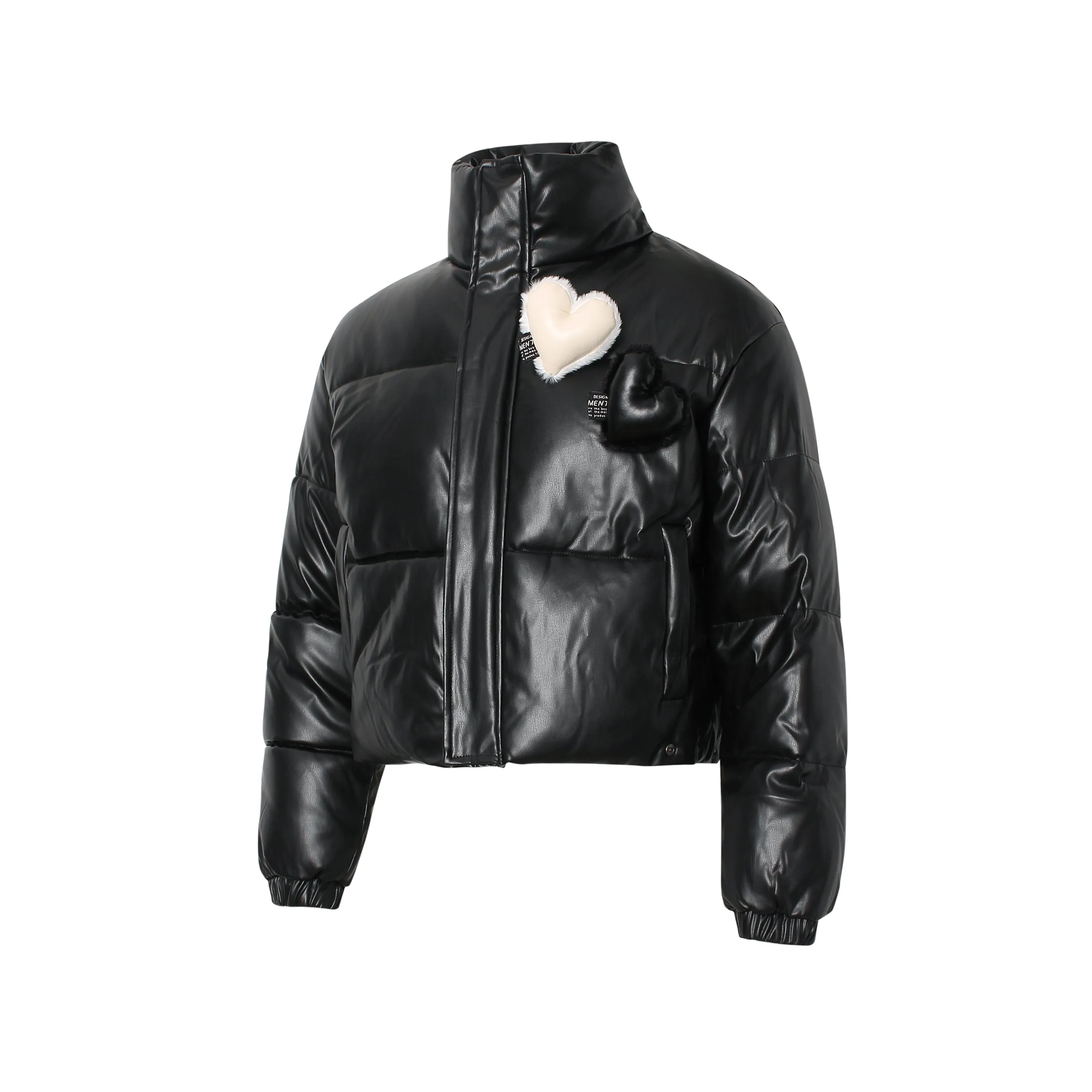Love Patch Fashionable Street Puffer
