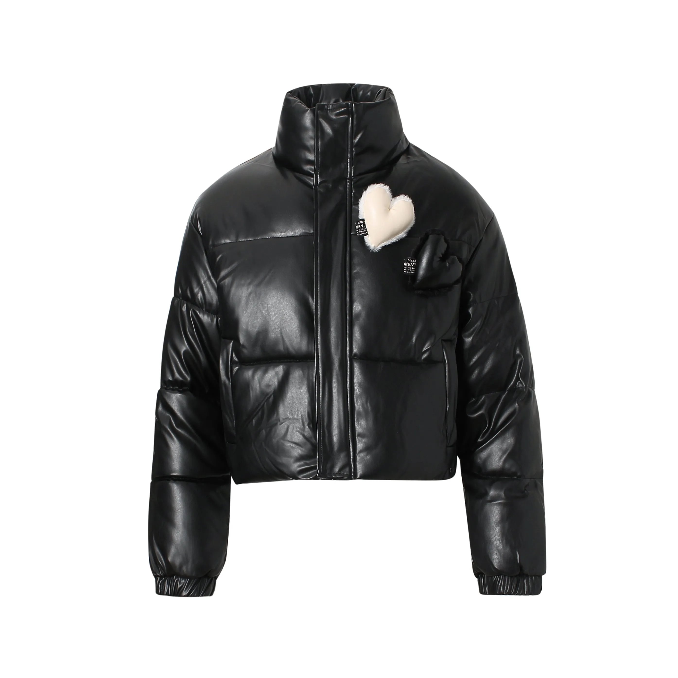 Love Patch Fashionable Street Puffer