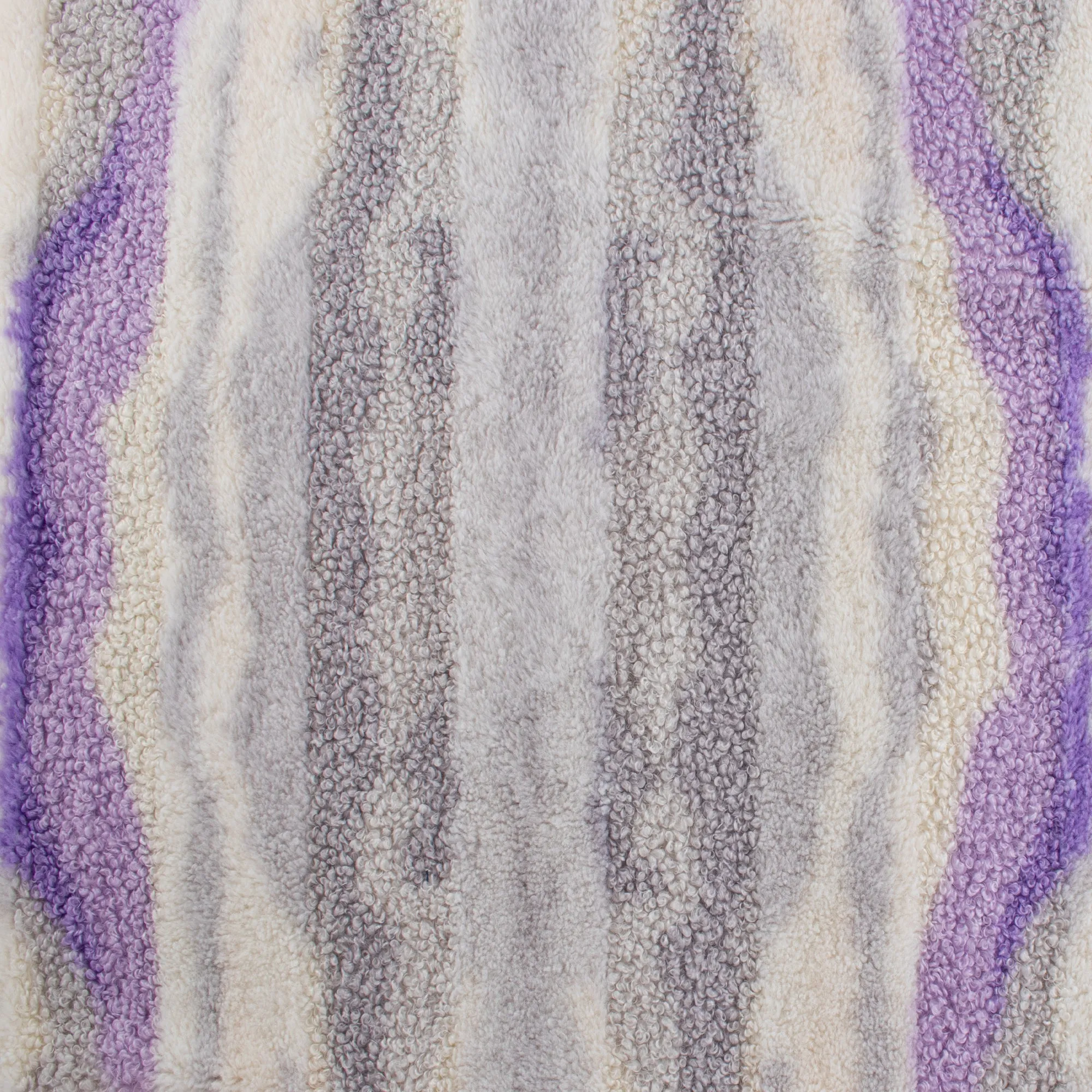 MARBLED Fur - 001 - Lilac & Grey