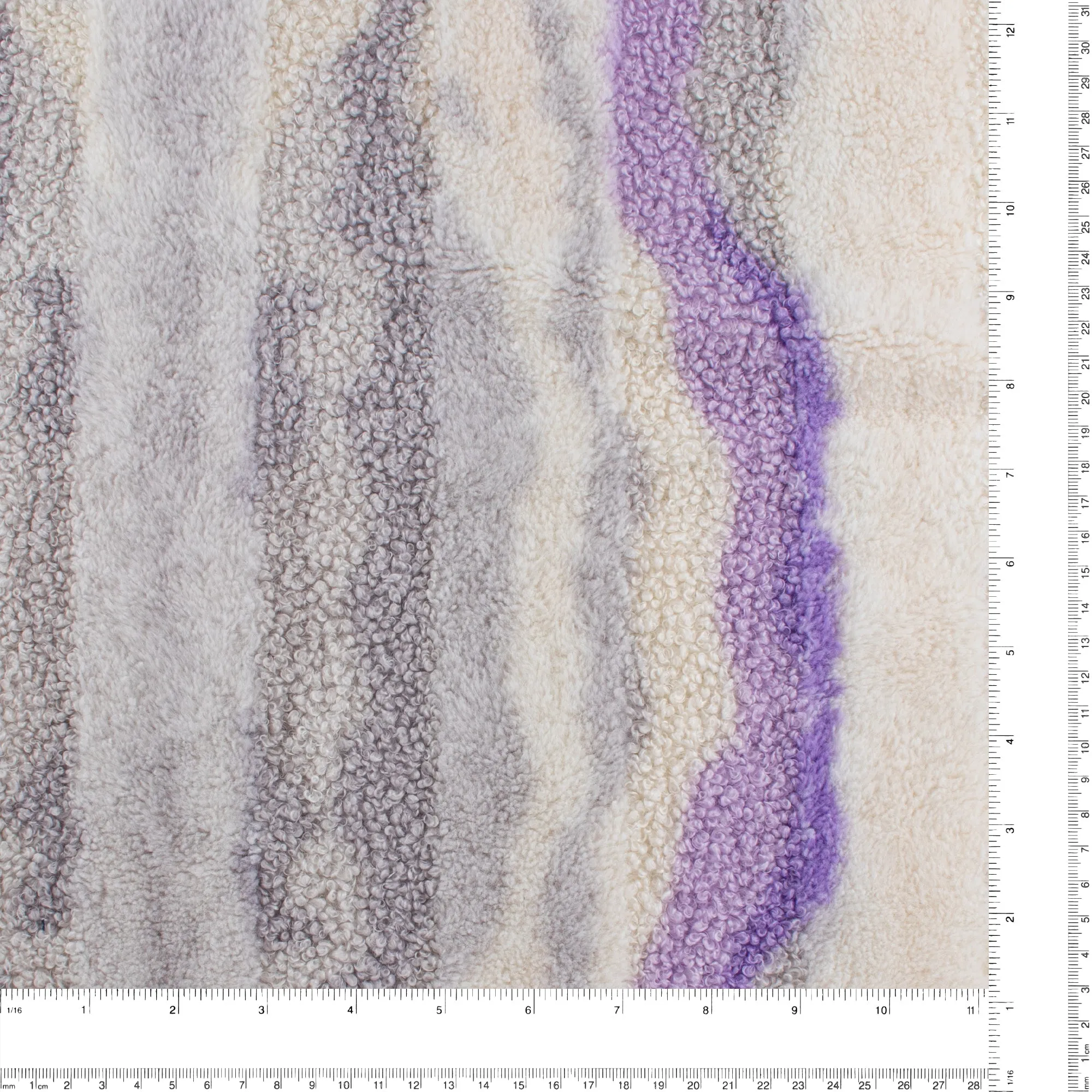MARBLED Fur - 001 - Lilac & Grey