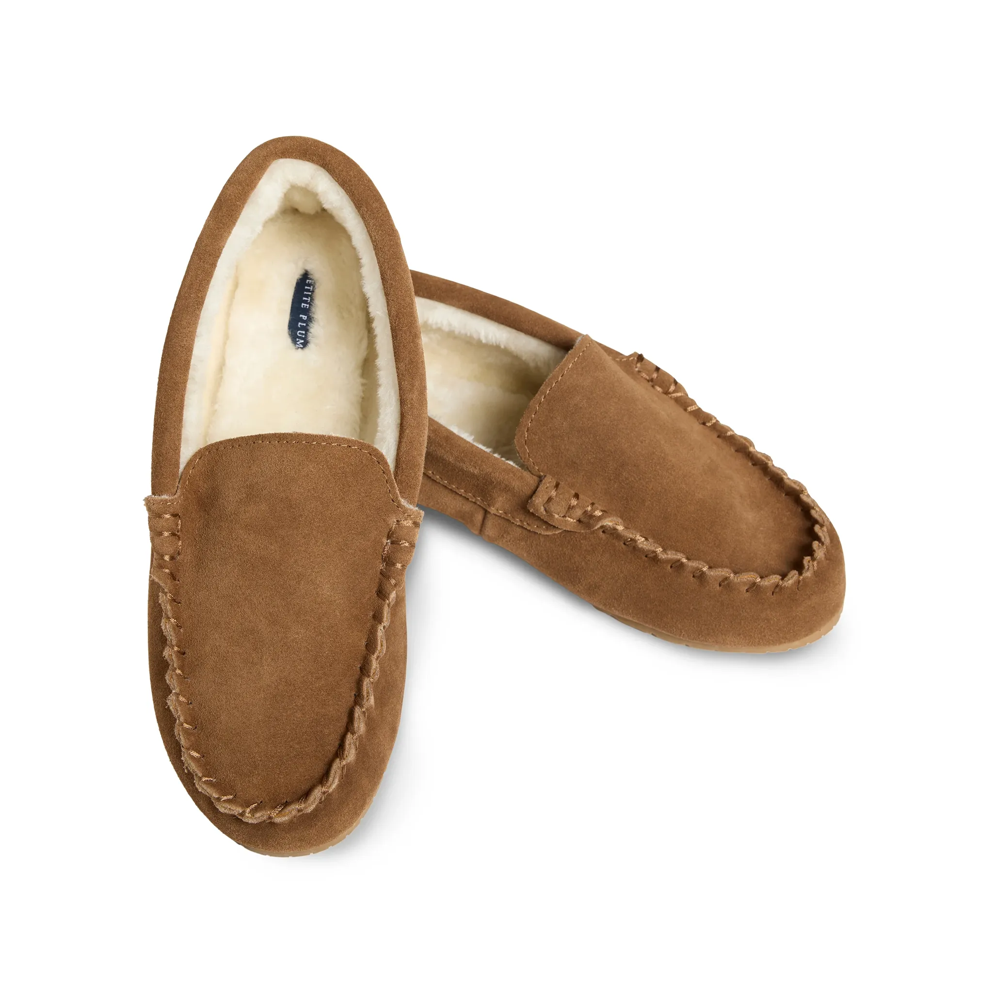 Men's Tan Suede Slipper