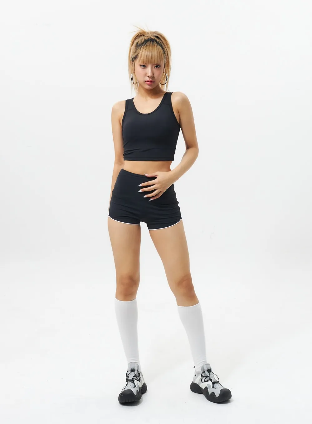 Mid-Rise Sweat Shorts IL317