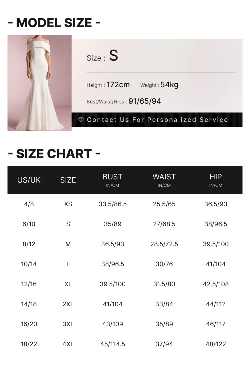 Off The Shoulder Ball Gown Wedding Dress Mermaid Satin