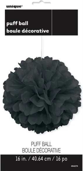 Puff Ball - Black