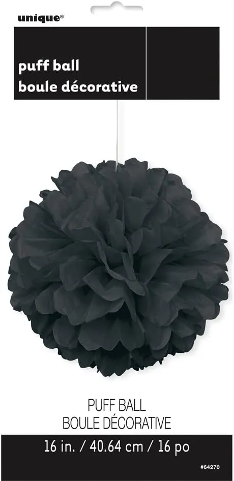 Puff Ball - Black