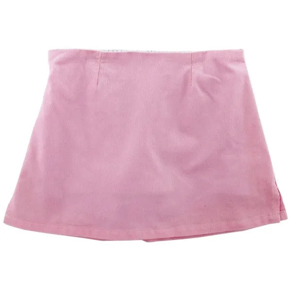 Skort - Light Pink Cord