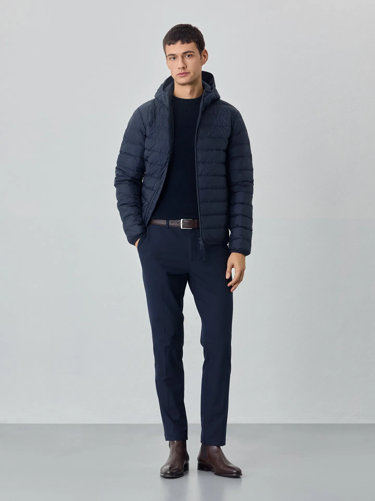 Slim fit bi stretch chino trousers