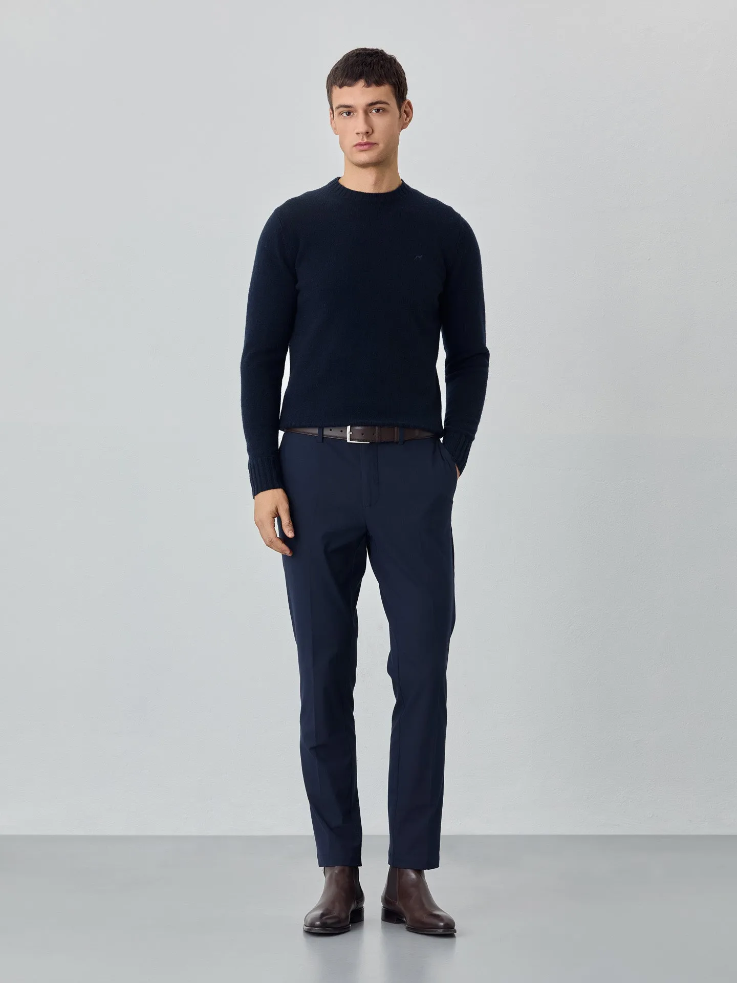 Slim fit bi stretch chino trousers