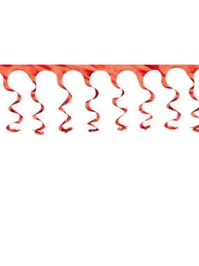 Spiral Garland - Red