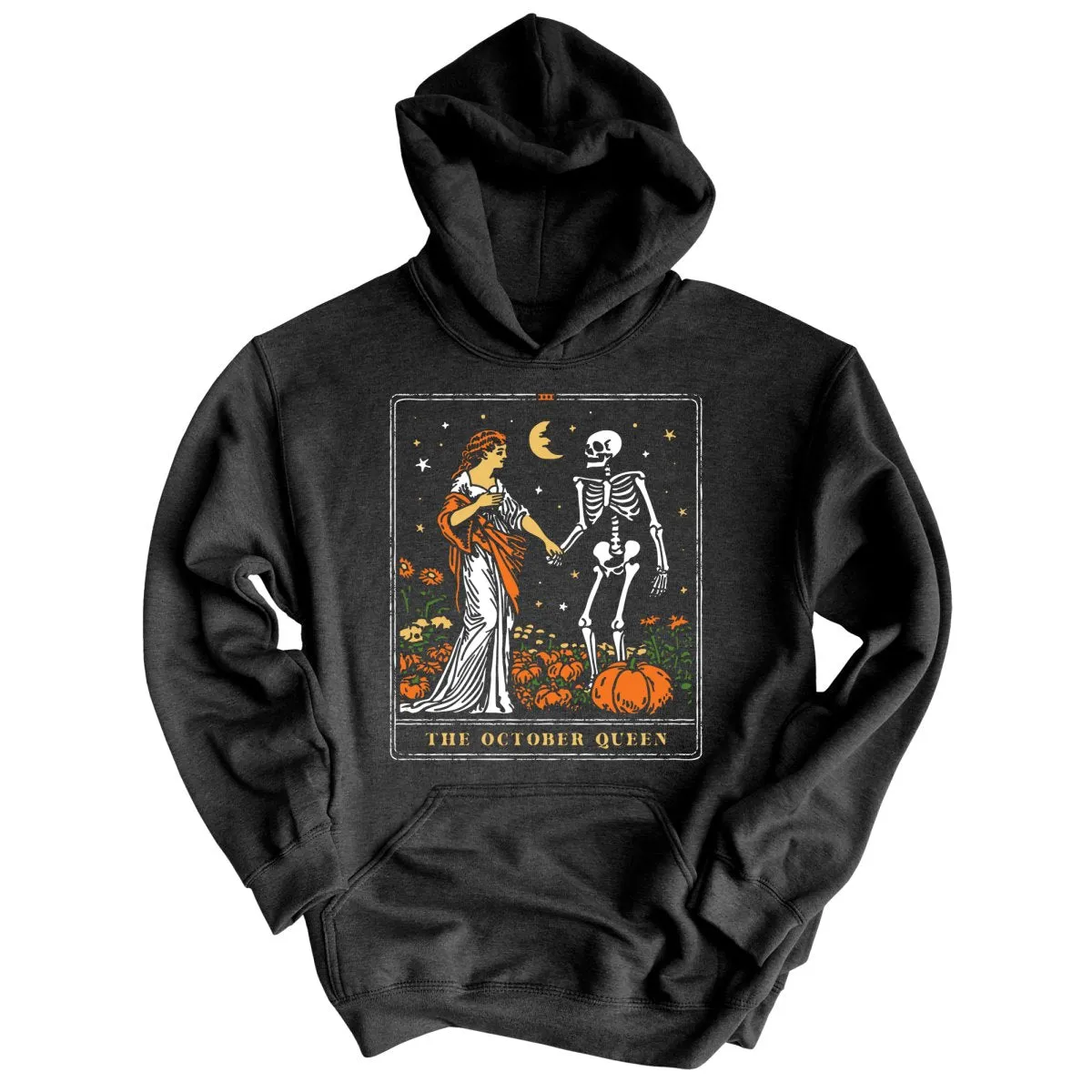 The October Queen Tarot Card Hoodie