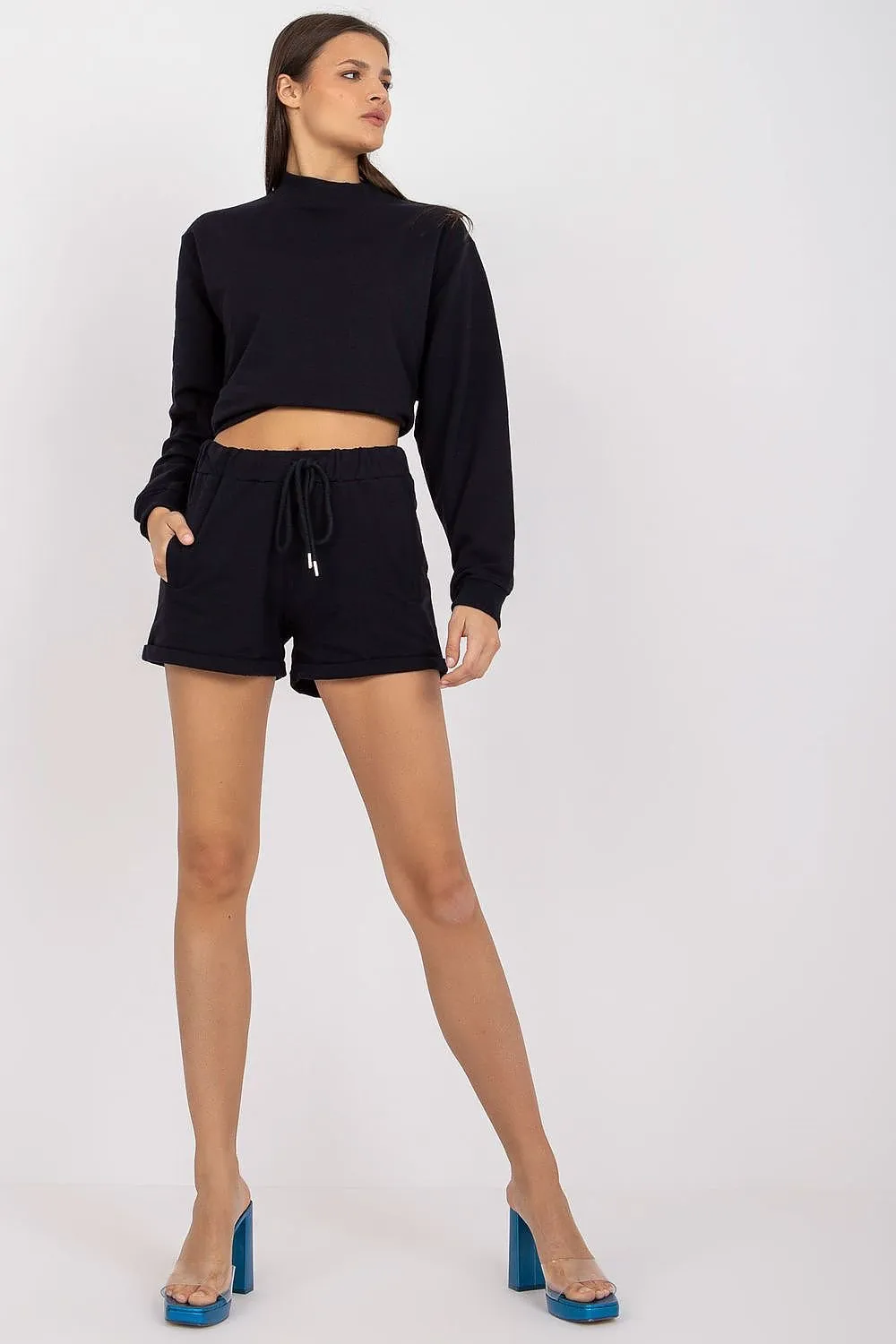 Tied Straight Sporty Shorts