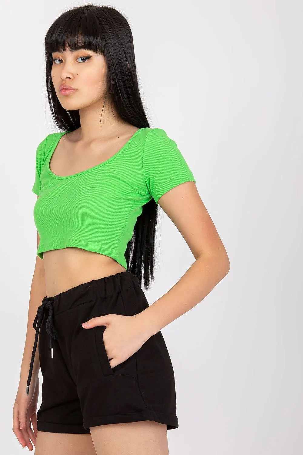 Tied Straight Sporty Shorts