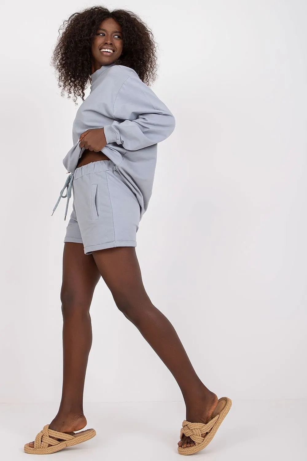 Tied Straight Sporty Shorts