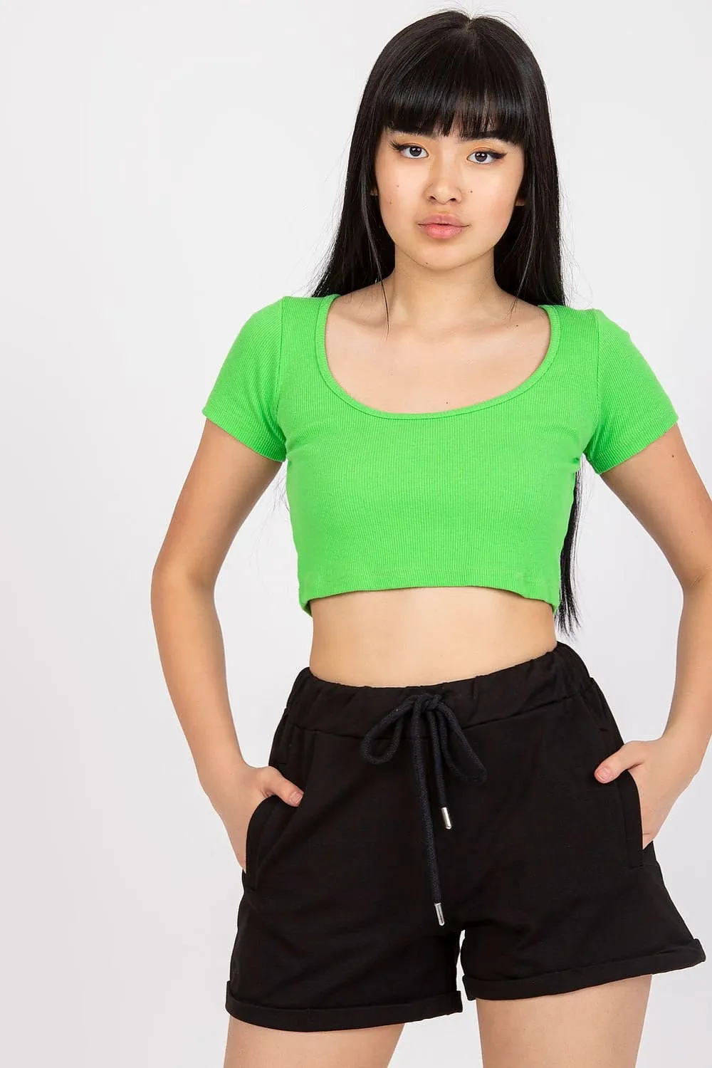 Tied Straight Sporty Shorts