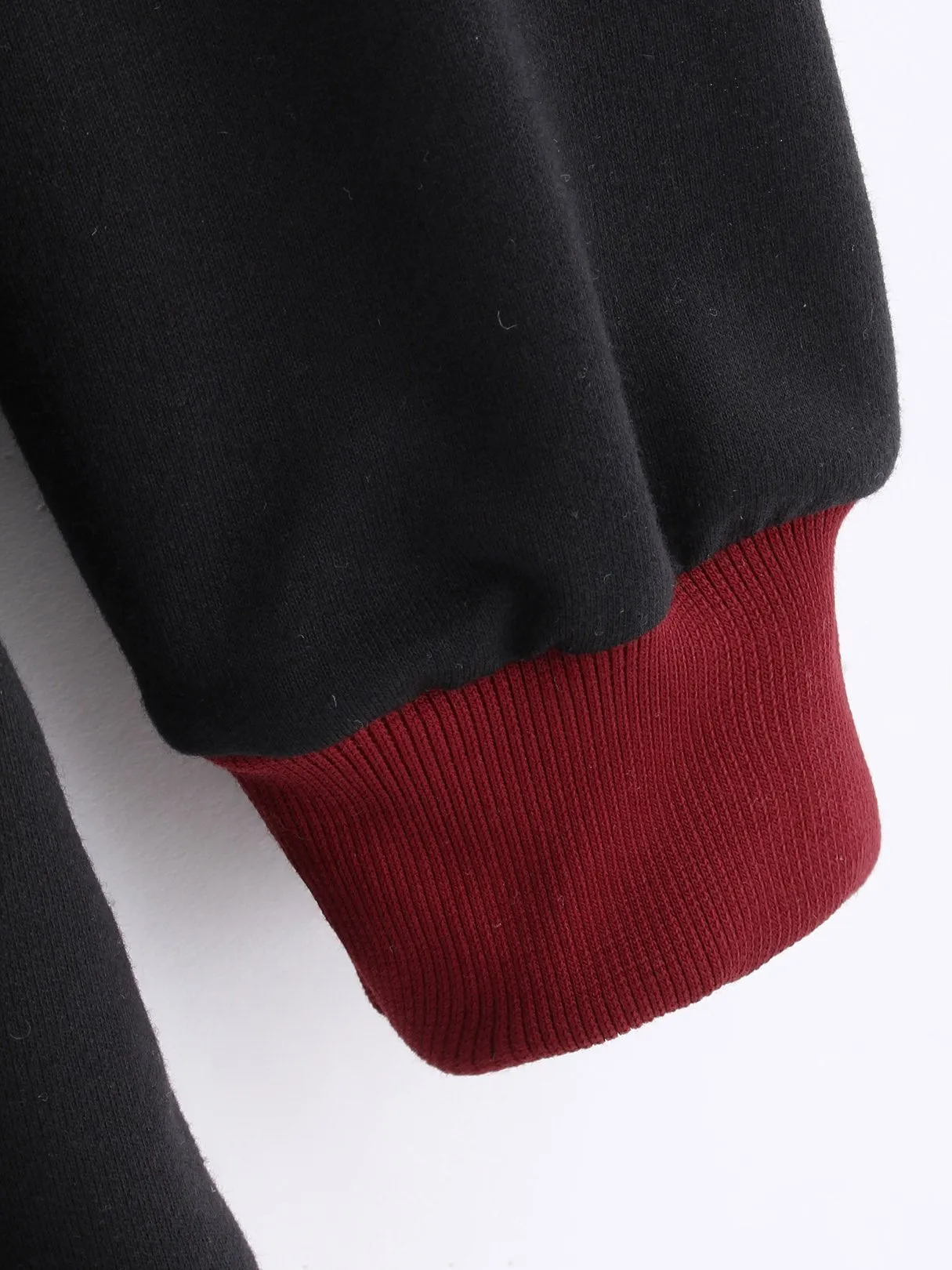Wholesale Black Long Sleeve Letter Hooded Cut Out Casual Dress