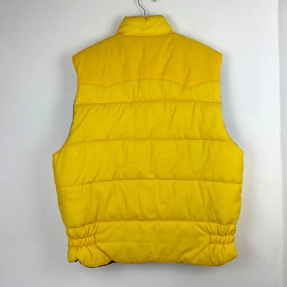 Yellow Puffer Bodywarmer - LARGE